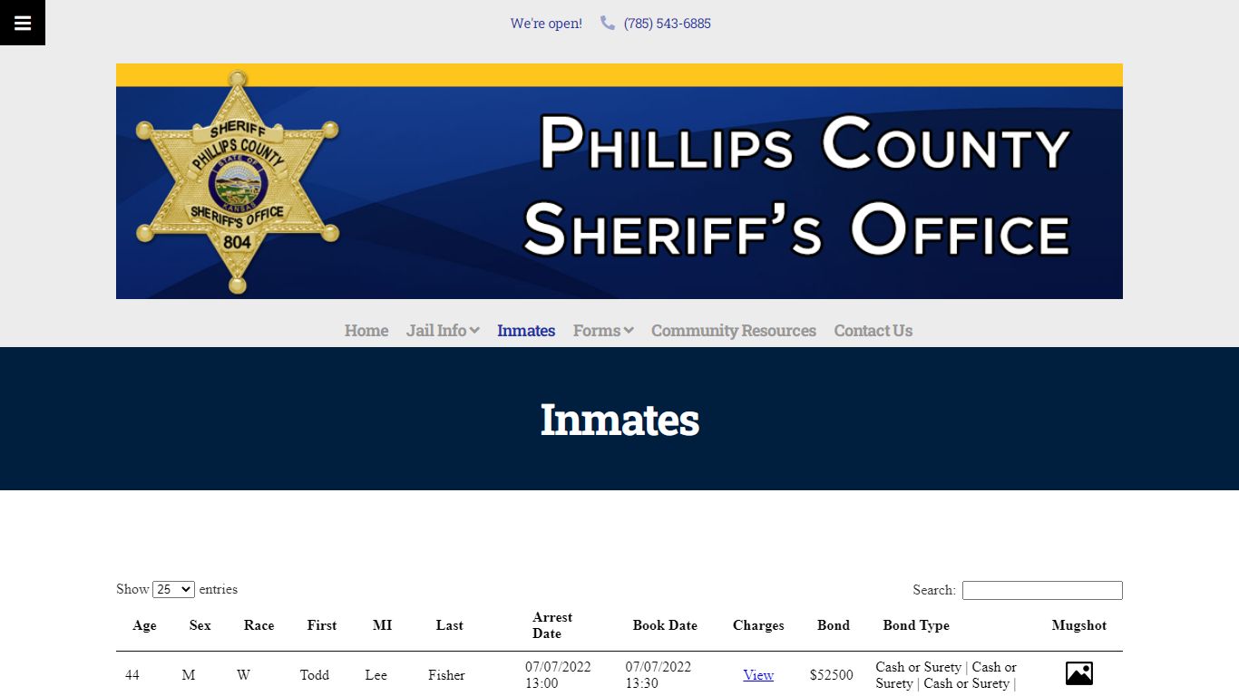 Inmates - Phillips County